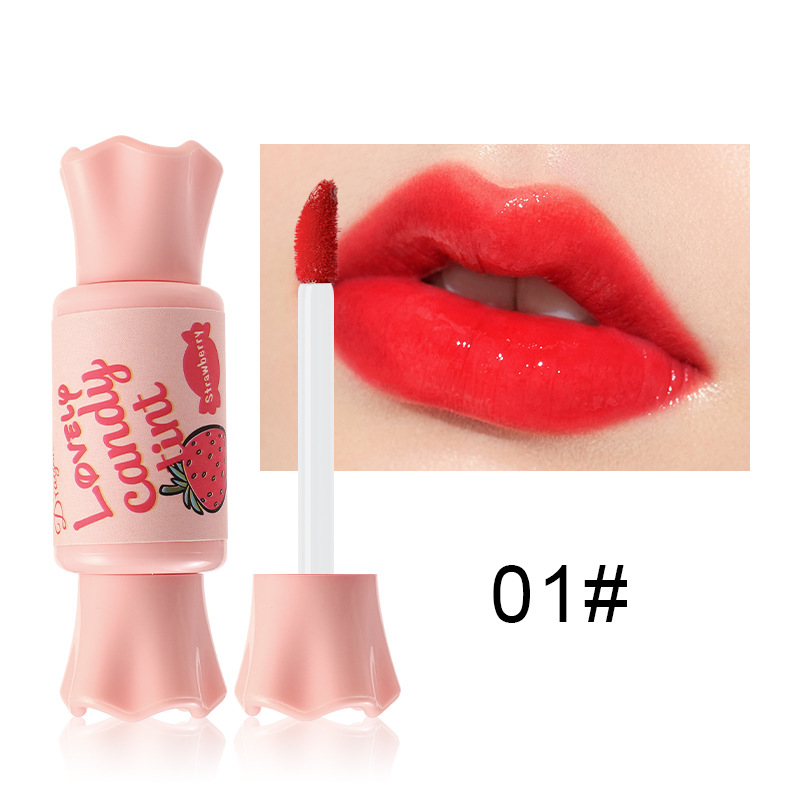 (Hàng Mới Về) Son Tint Chống Nước Thiết Kế Vỏ Son Hình Viên Kẹo Xinh Xắn | BigBuy360 - bigbuy360.vn
