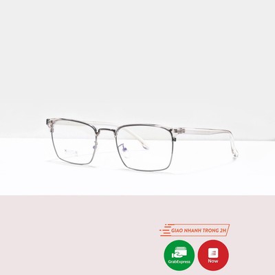 Gọng kính mắt thời trang vuông nam nữ chất liệu kim loại 250KL039 - Accede Sarifa
