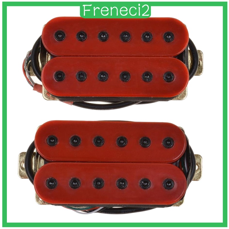 Pickup Freneci2 Humbucker Màu Đỏ Cho Đàn Guitar Điện