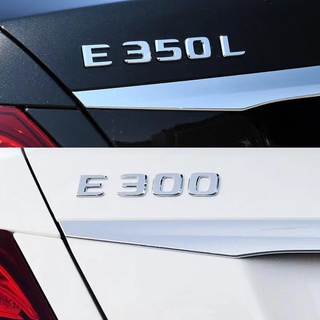 ABS Mới Cho Xe Mercedes Benz E Class E63 E200 E220 E250 E260 E300 E320 E350 E230 E400 E43 E450 E500 E550 E280 Chữ Xe Phía Sau Thân Xe Biểu Tượng Huy Hiệu Dán
