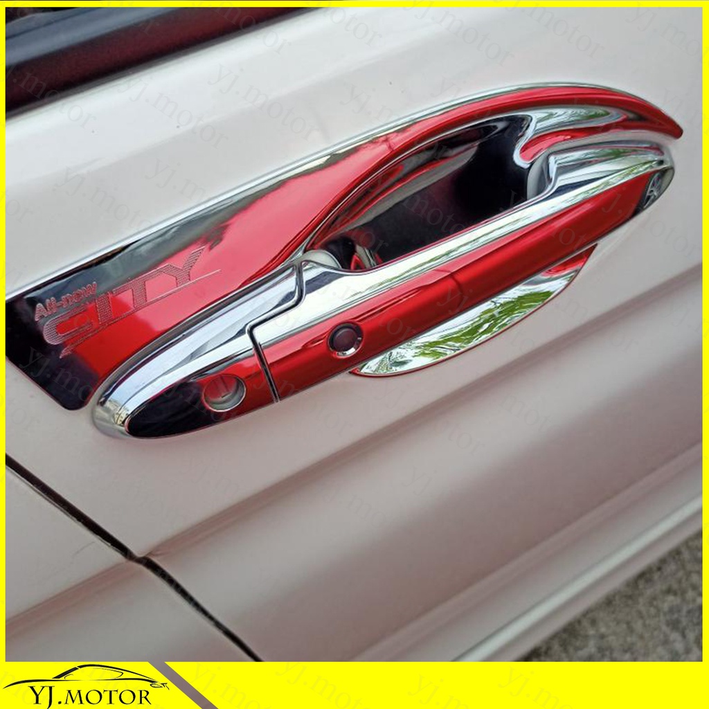 Miếng Dán Bảo Vệ Tay Nắm Cửa Xe Hơi honda city gn 2020-2023 Bằng Sợi carbon