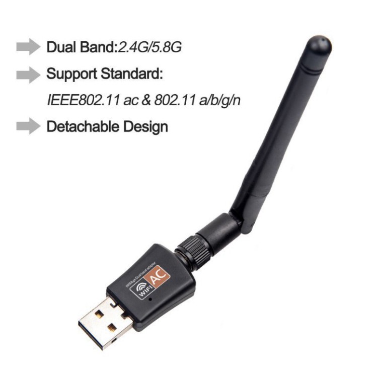 💥  USB wifi thu phát wifi 2 băng tần tích hợp ăngten Coolmoon | BigBuy360 - bigbuy360.vn