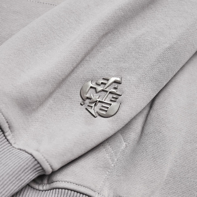 ACE METAL BOXY HOODIE/ Áo hoodie vải nỉ bông/ GAMBLE WORLDWIDE