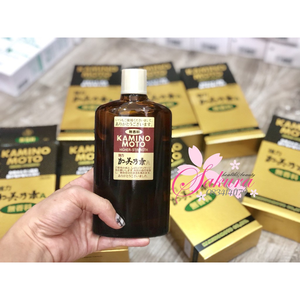 Thuốc mọc tóc KAMINOMOTO HIGHER - STRENGTH đủ bill mua hàng