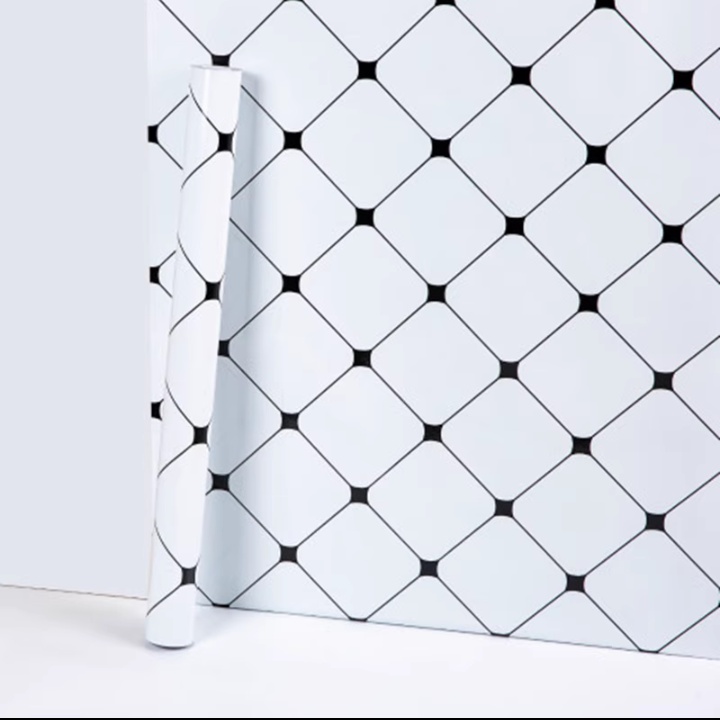 Giấy dán tường bếp tráng nhôm cách nhiệt khổ 0.6x2.5M, miếng decal chống dầu mỡ dễ lau chùi