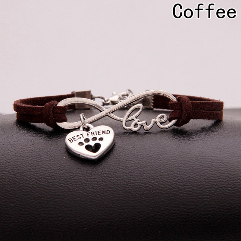 Vòng tay hình chân chó dễ thương làm quà tặng