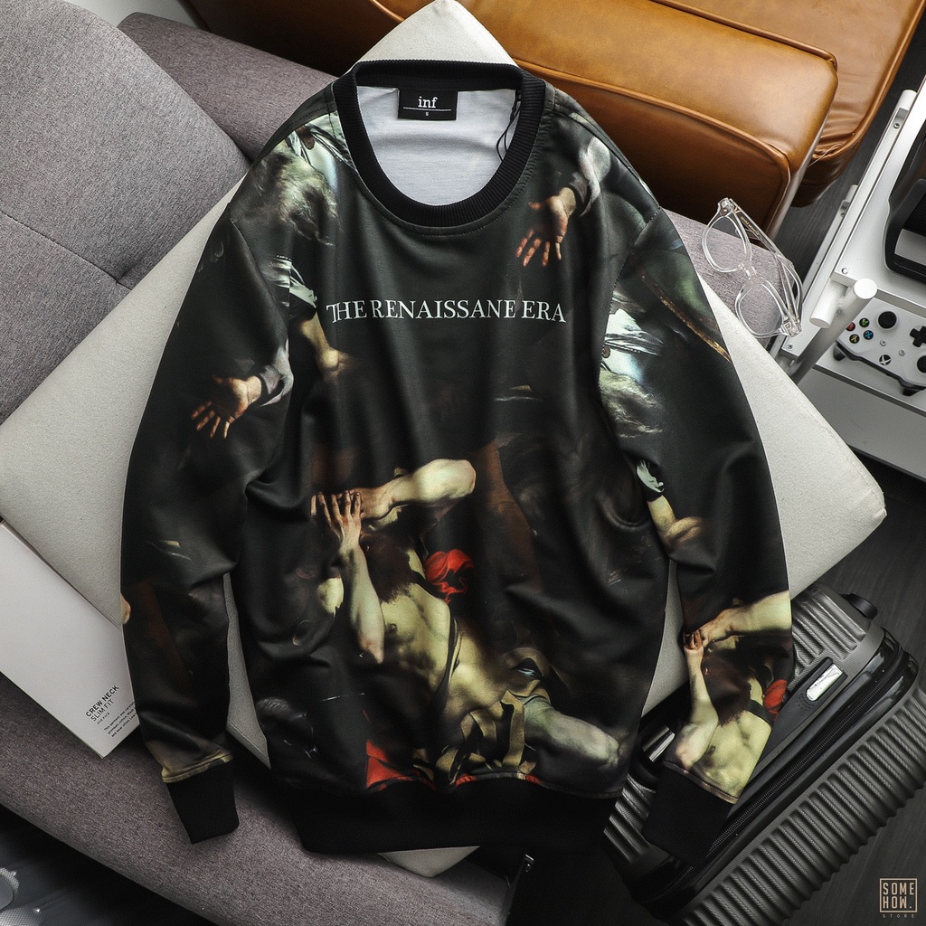 Áo Nỉ - Sweater Nam INF In Hình Men Full, Chất Vải Dày Dặn, AN001490, SOMEHOW