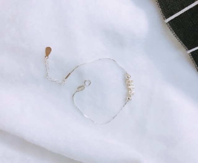 Lắc tay bạc BTS - Lắc đeo tay nữ NQ Jewelry