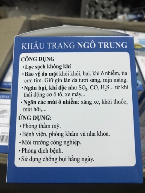 Khẩu trang y tế 4 lớp hộp 50 cái