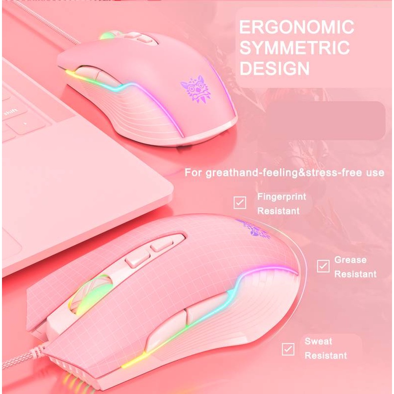 Chuột Máy Tính Có Dây ONIKUMA CW905/CW907/CW908 7 Phím Cho Máy Tính