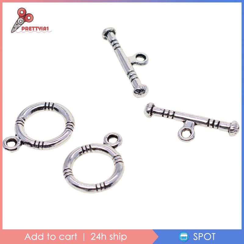 [Prettyia1] Set 50 Kẹp OT Dùng Làm Trang Sức DIY
