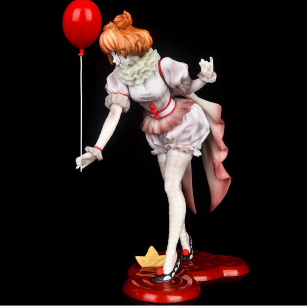 Mô hình Figure Phim ma kinh dị nữ Pennywise 19cm