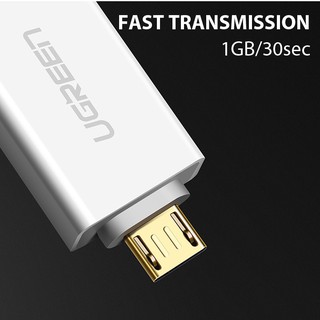 Đầu Chuyển Đổi OTG Micro USB Sang USB UGREEN