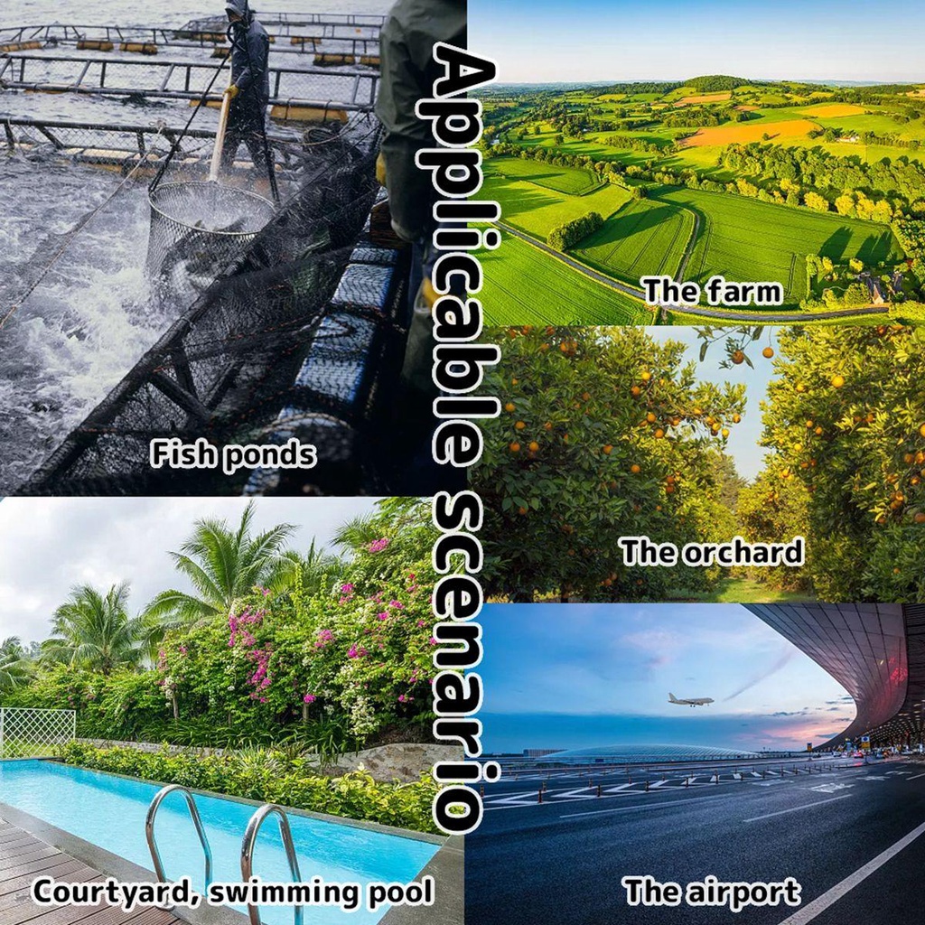 NICKOLAS Phao Bơm Hơi Đuổi Chim Hiệu Quả