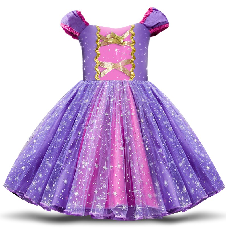 Đầm Hóa Trang Chuột Minnie Cho Bé Gái