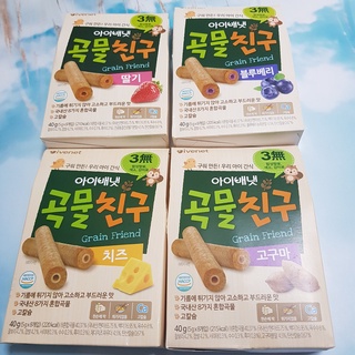 Bánh ăn dặm ngũ cốc hình que ivenet cho bé 9m+ 40g/8 cái