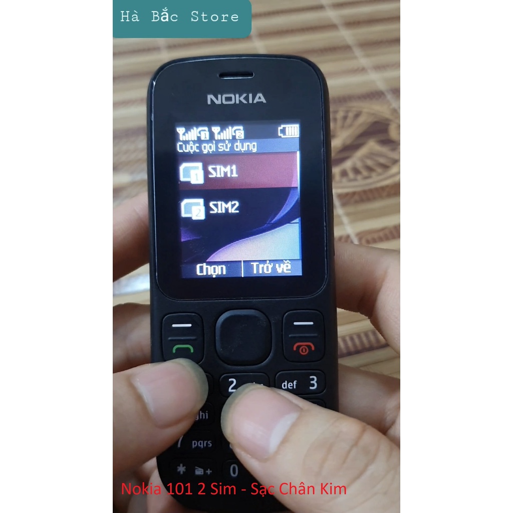 Điện Thoại Nokia 101,Nokia 100, Nokia 105 Zin Chính Hãng, Được Chọn Kèm Phụ Kiện