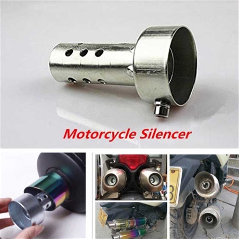 Phụ Kiện Gắn Ống Pô Giảm Thanh Cho Xe Mô Tô Motocross xe thể thao đường phố sửa đổi ống xả ống xả viper điều chỉnh lõi áp suất trở lại