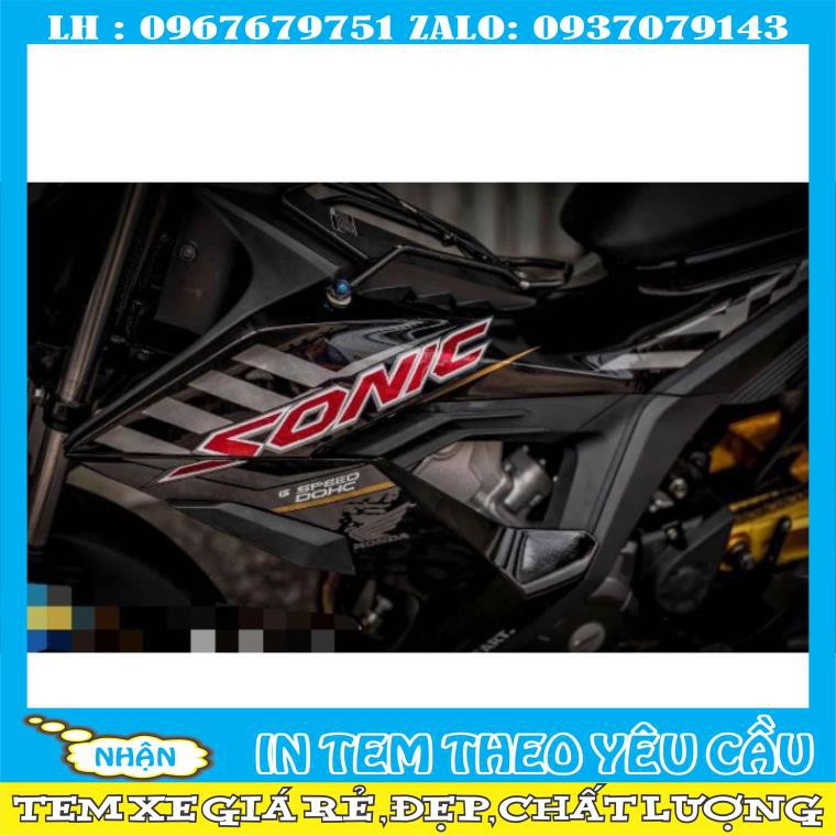TEM RỜI SONIC 150 ĐEN