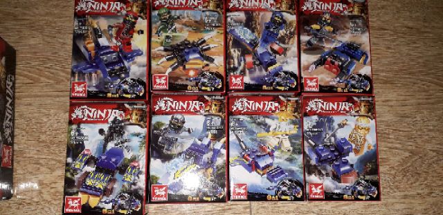 Lắp ráp 1 hộp LegoNinja Rồng 6012