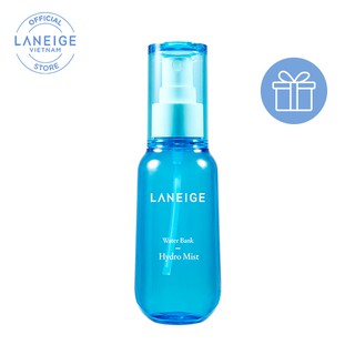 [HB GIFT] Xịt khoáng cấp ẩm tức thì cho da dầu nhờn Laneige Water Bank Hydro Mist 70ml