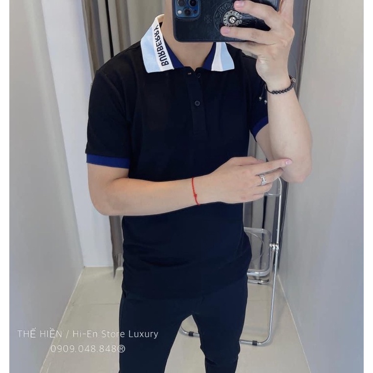 ⛔️FREESHIP⛔️ Siêu phẩm áo Polo Nam Nữ BBR hàng cao cấp có sẵn 3 màu