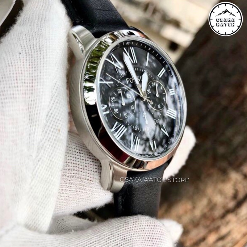 Đồng Hồ Nam FOSSIL FS4812 Dây Da Size 42mm Chạy Full 6 Kim Hàng Cao Cấp - Bảo Hành 24 Tháng | BigBuy360 - bigbuy360.vn
