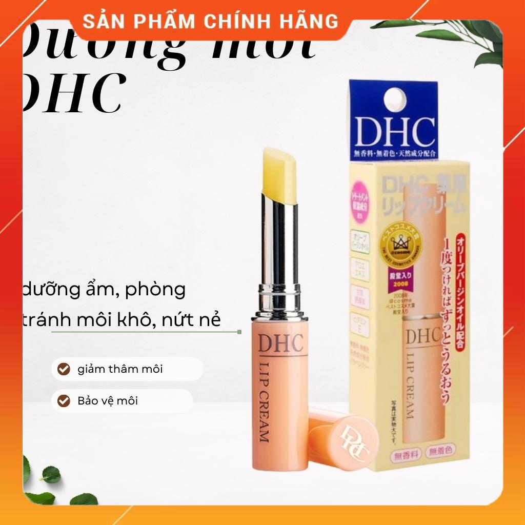 Son Dưỡng Môi DHC Không Màu Lip Cream 1.5g (NHẬP KHẨU CHÍNH HÃNG) -Ộp Cosmetic