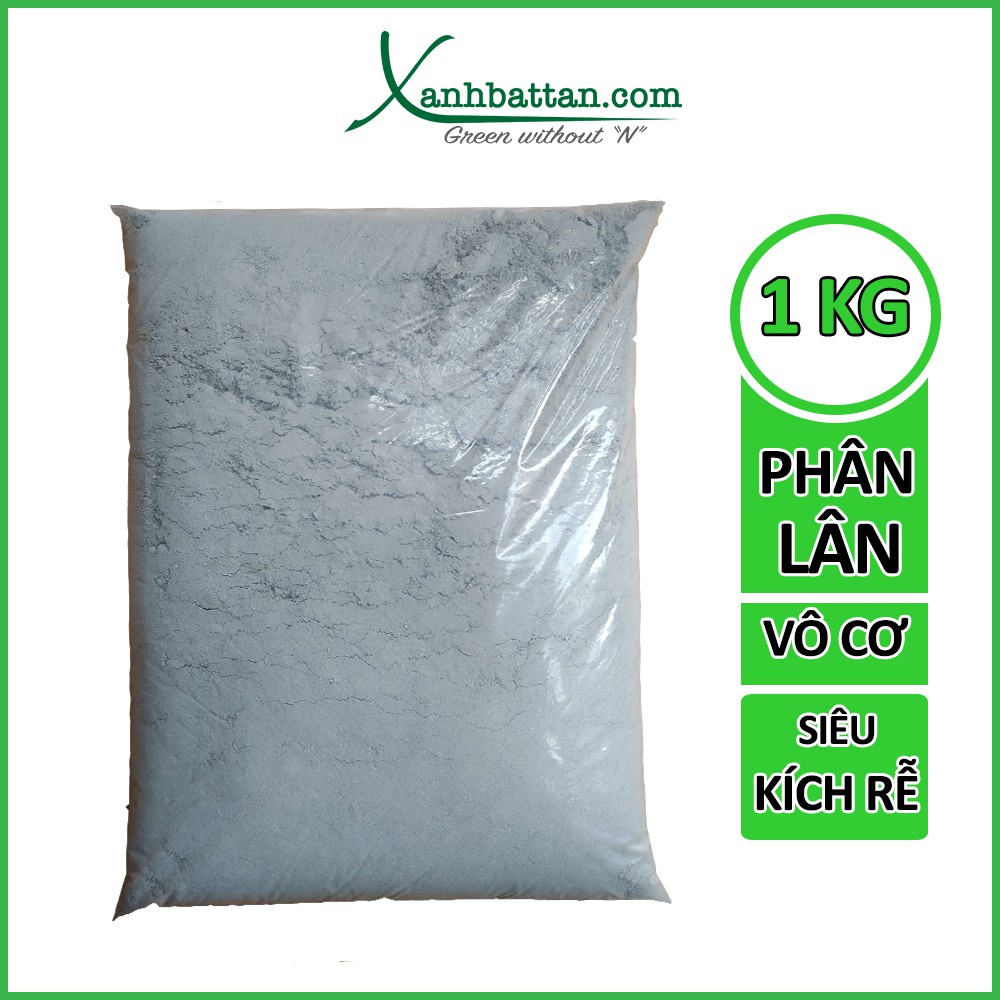 Phân Lân Đơn Bón Lót, Kích Rễ Cho Cây Trồng Túi 1 Kg