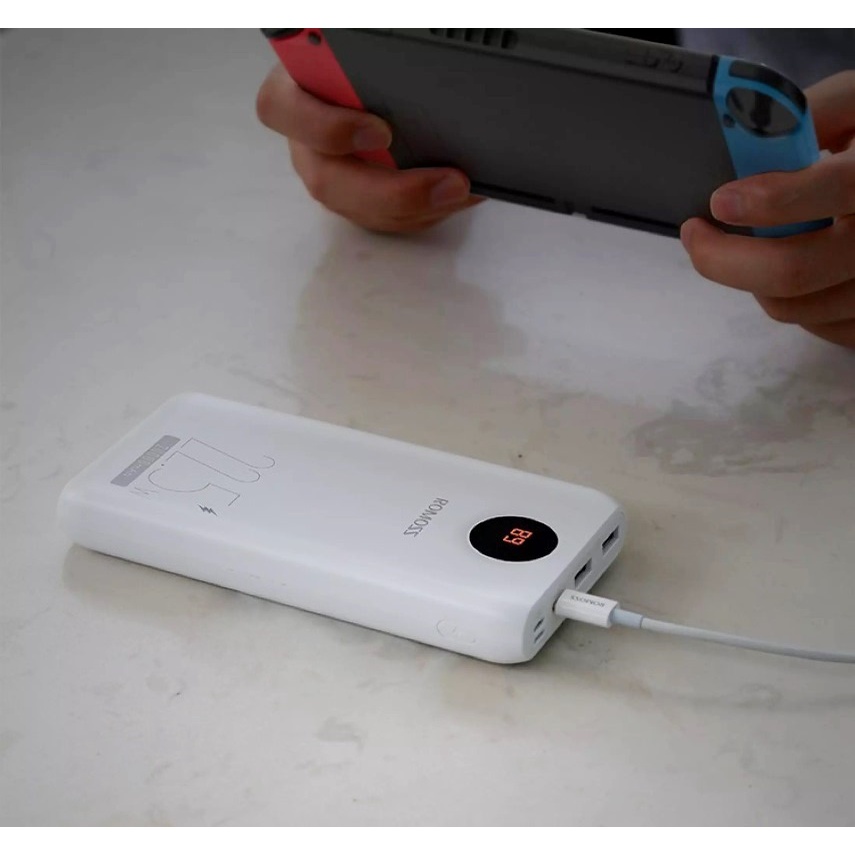 Pin sạc dự phòng RO-MOSS 20000mAh 22.5w - Hàng chính hãng