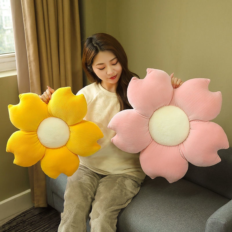 Hot sale Daisy pillow cushion sofa cushion flower cushion cute sofa pillow bedroom futon maiden heart Office ]