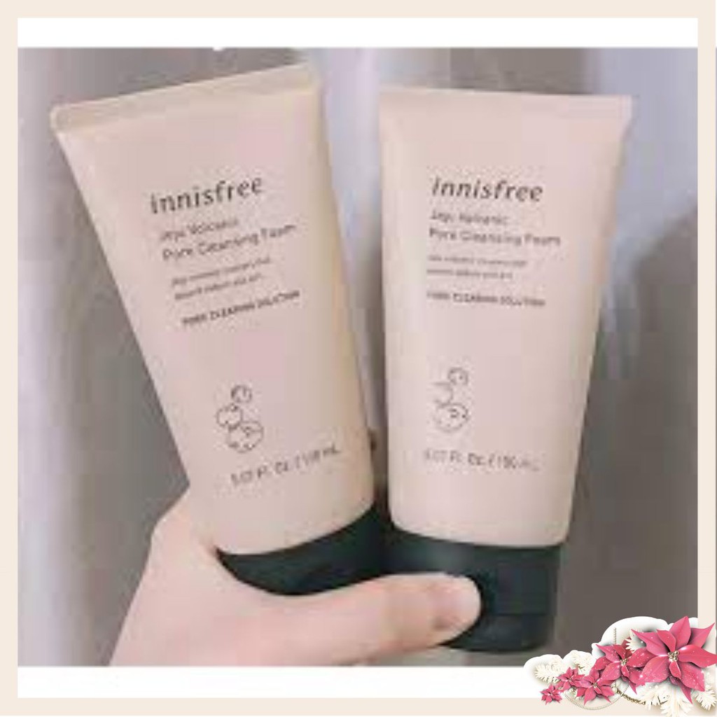 Sữa rửa mặt tro núi lửa Jeju volcanic pore cleasing foam 150ml siêu khuyến mãi