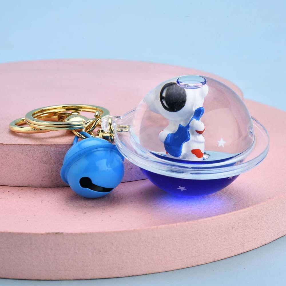 Móc Khóa Hình Phi Hành Gia REBUY1 Bằng Acrylic Thời Trang Giá Đỡ