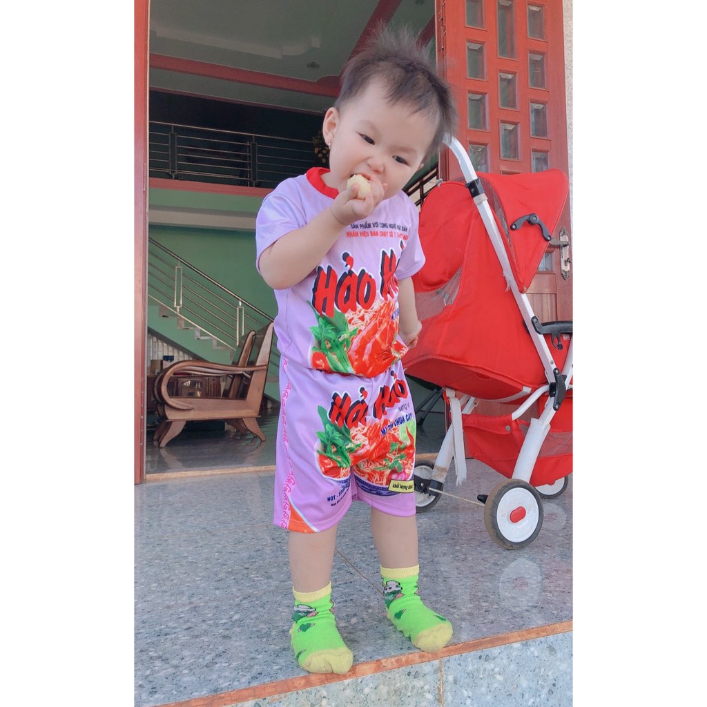 [Mã SHOPGF091 giảm 20% đơn 150k] Quần áo mỳ tôm hảo hảo chất đẹp đủ size trẻ con đến người lớn | BigBuy360 - bigbuy360.vn