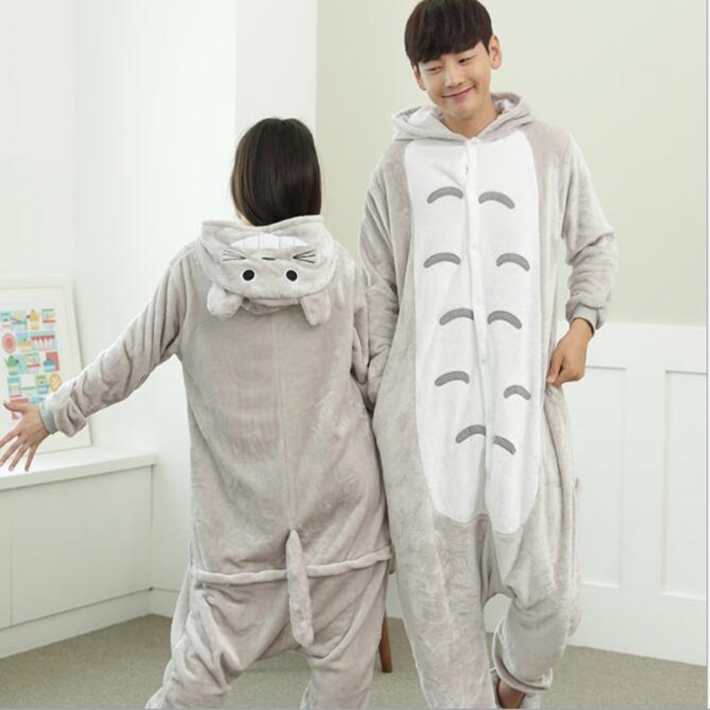 Đồ Ngủ Thú Bộ Đồ Totoro Đồ Ngủ Liền Thân Hình Thú Cho Người Lớn Chất Mềm Mịn - Hipsstore