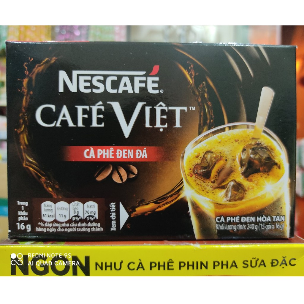 Cà Phê Hòa Tan Nescafe Sữa Đá Hộp 240g