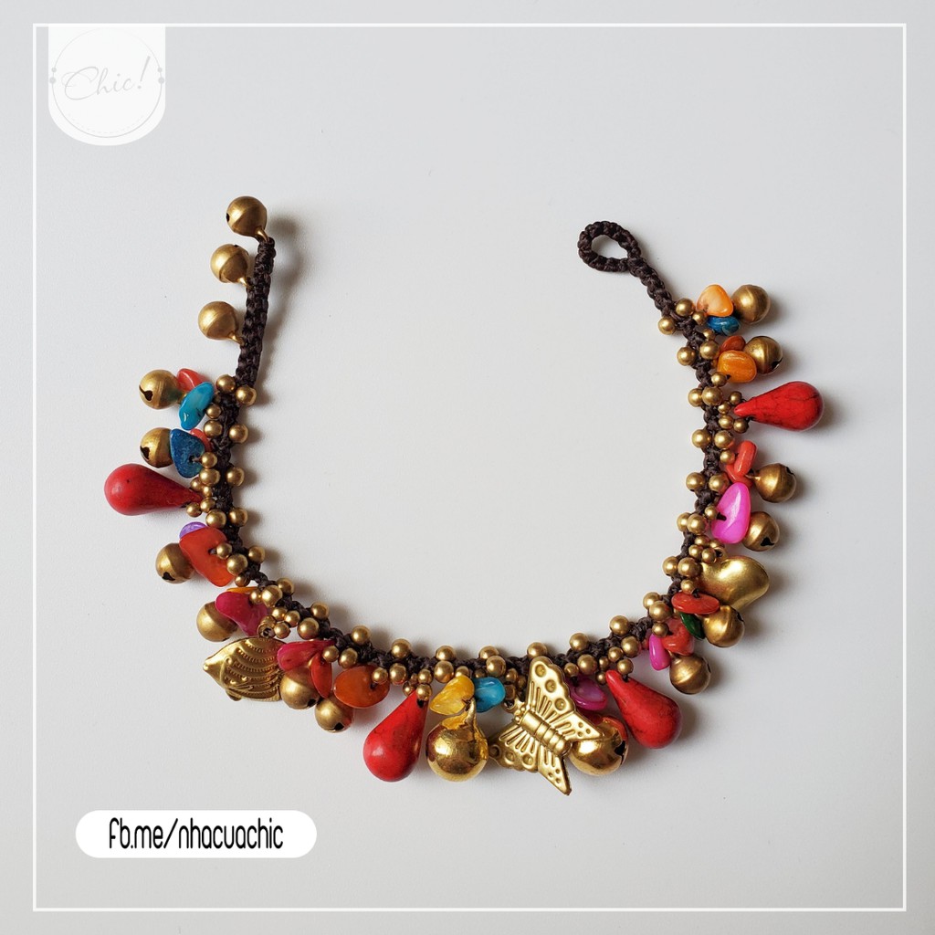 Lắc chân bản to -  Edana Anklet