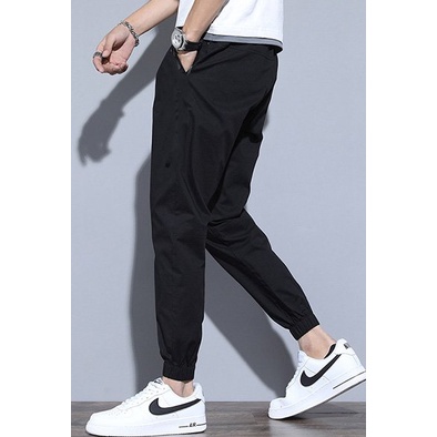 _COMBO 2 QUẦN_Quần Kaki Jogger Nam vải Nhập Hàn Cao Cấp, Quần jogger kaki nam bo gấu trẻ trung