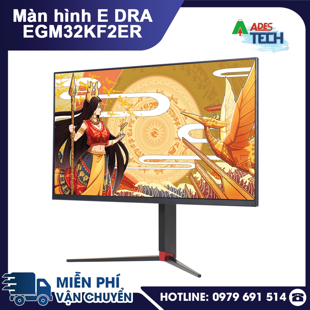 Màn Hình Gaming EDRA EGM32KF2ER 32 inch 2K 144hz