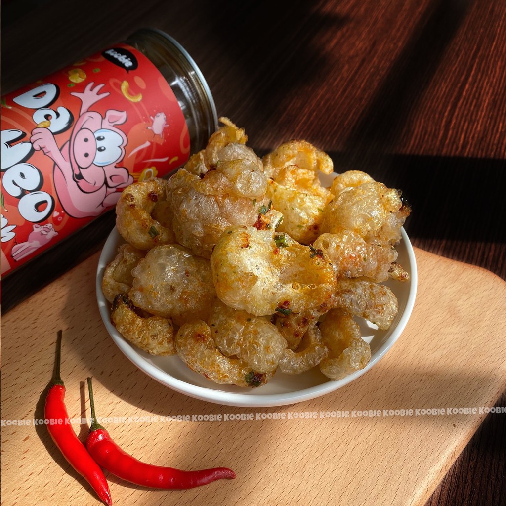 Da heo mắm hành Koobie 150g, đồ ăn vặt ngon an toàn vệ sinh, giao hàng siêu tốc | BigBuy360 - bigbuy360.vn