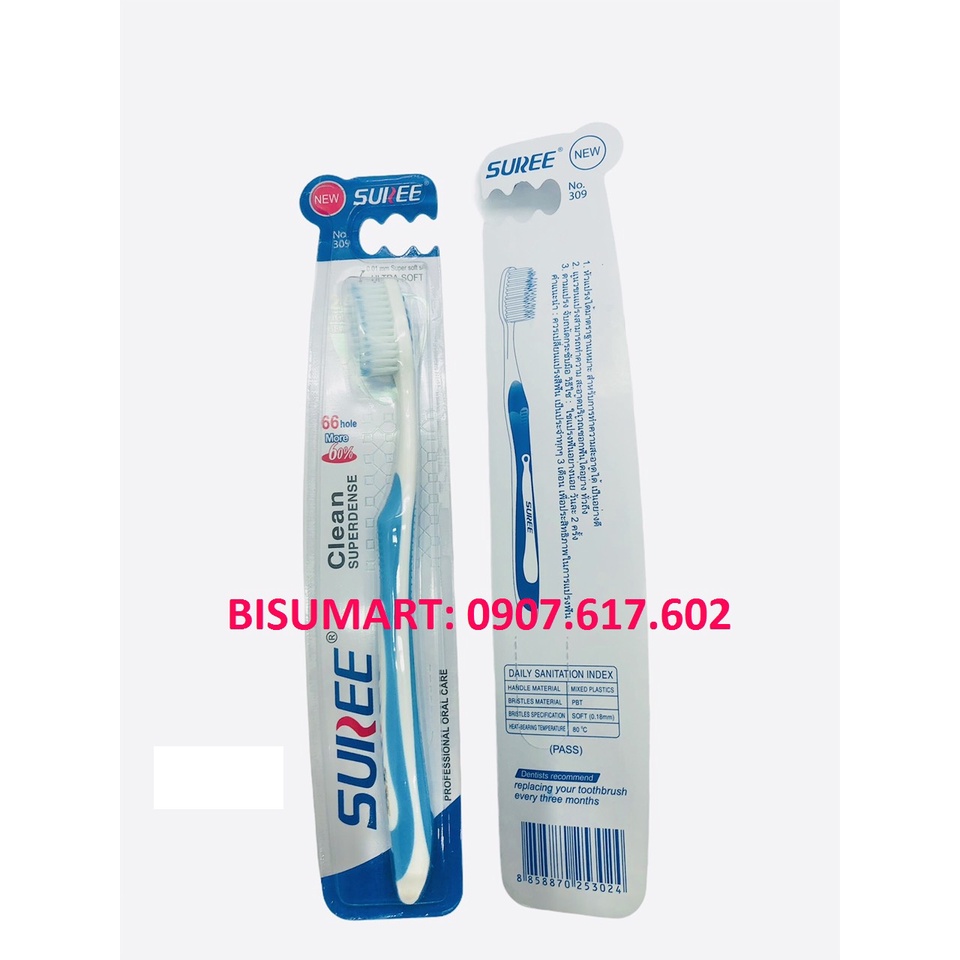 Bàn chải đánh răng SUREE của Thái Lan.