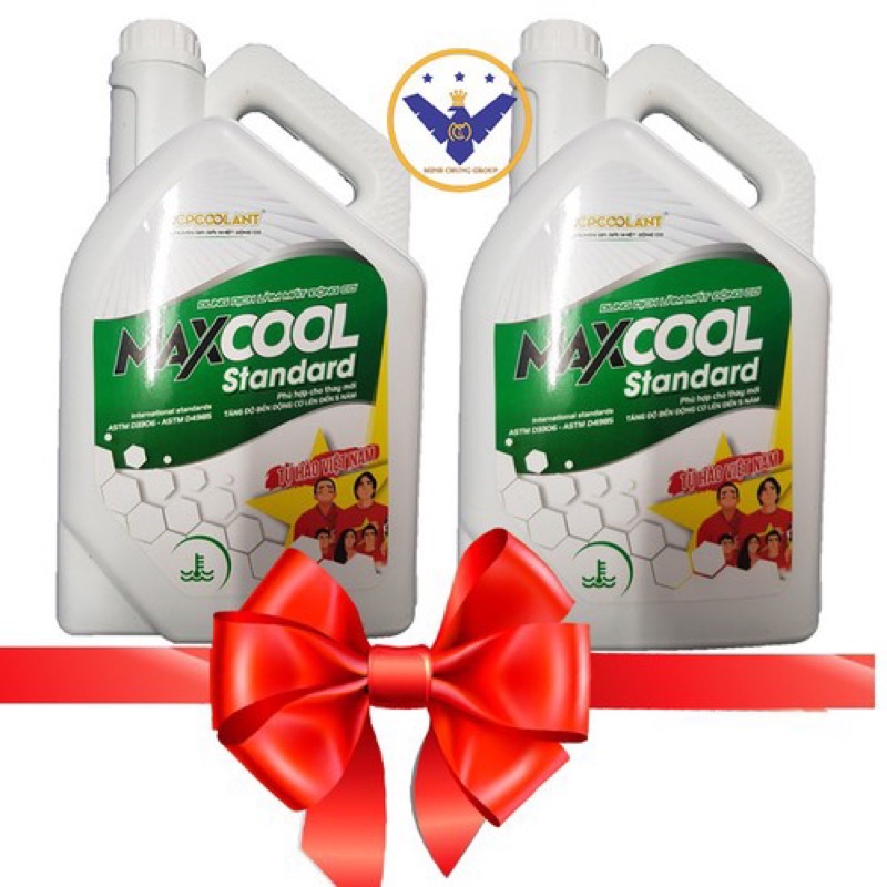 Nước làm mát động cơ Maxcool Standard cao cấp loại can 4lít
