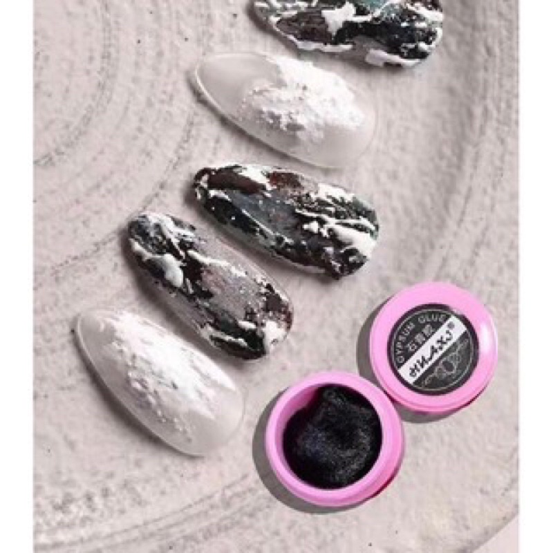 Gel xi măng, gel thạch cao trang trí móng tay