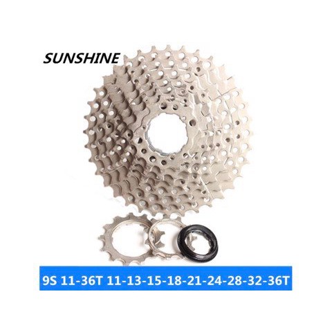 Líp xe đạp 9 tầng cho xe MTB Sunshine 11-36T