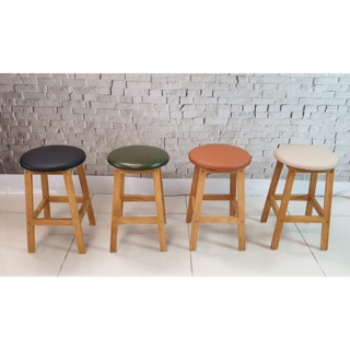 Ghế đôn gỗ cao 60