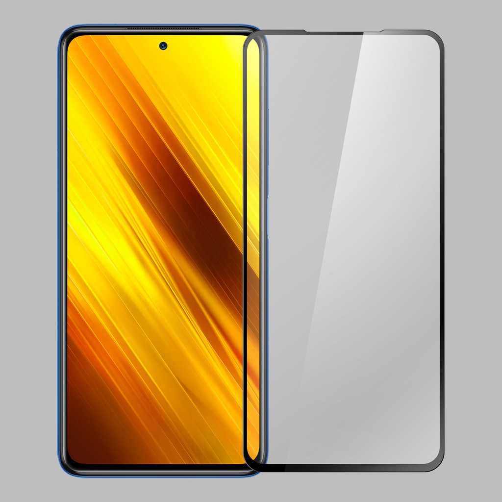 Set 2 Kính Cường Lực Cao Cấp Cho Điện Thoại Xiaomi Poco X3
