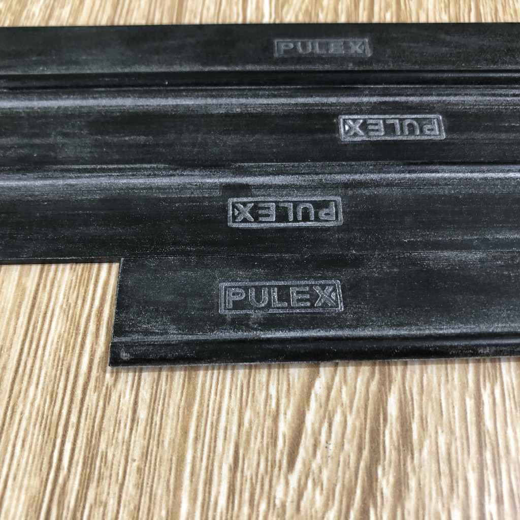 Lưỡi cao su gạt kính thay thế cho cây lau kính cao cấp Pulex 25cm 35cm 45cm 55cm Italy