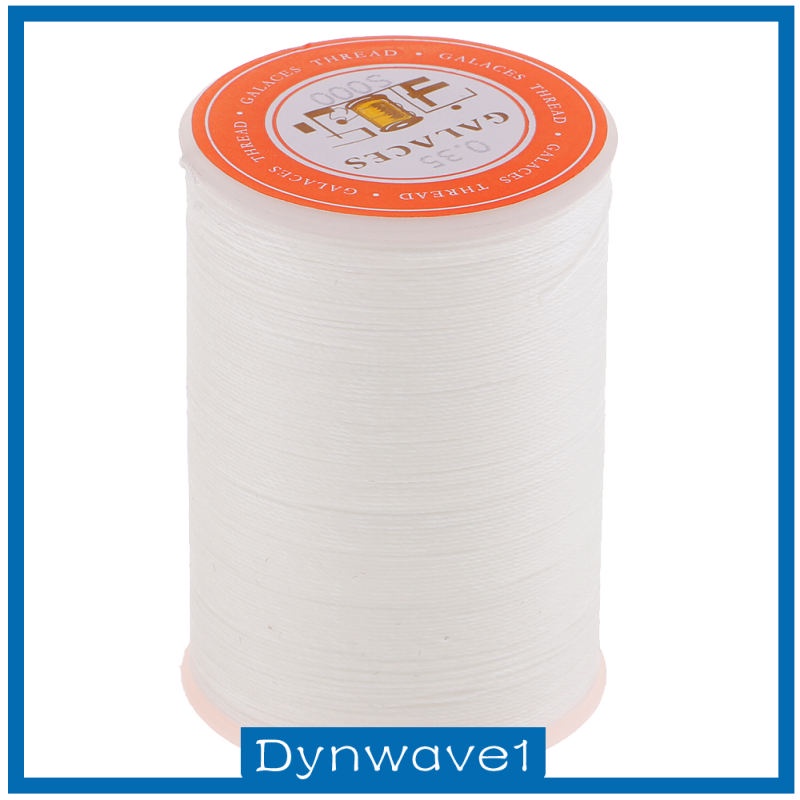 300m Dây Sáp Tròn Màu Be 0.35mm May Đồ Da Thủ Công