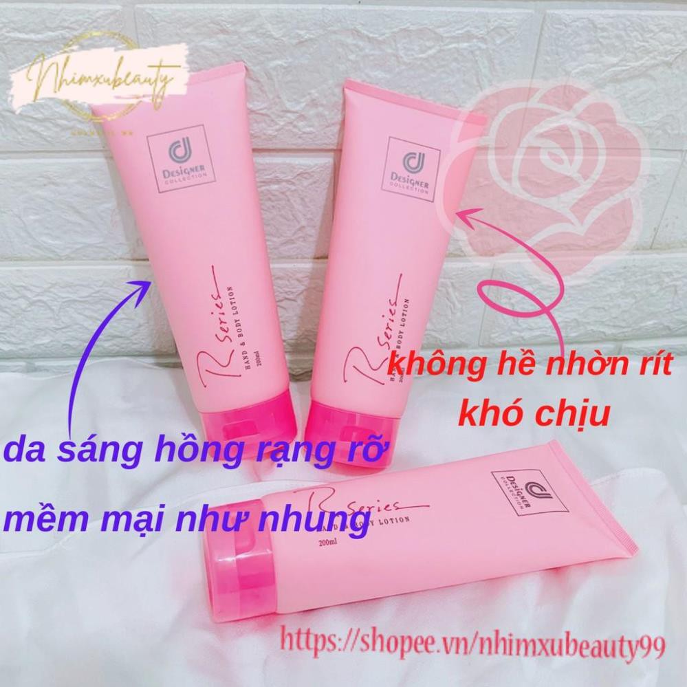 Dưỡng thể hương nước hoa Designer Collection R-Series Hand and Body lotion 200ml