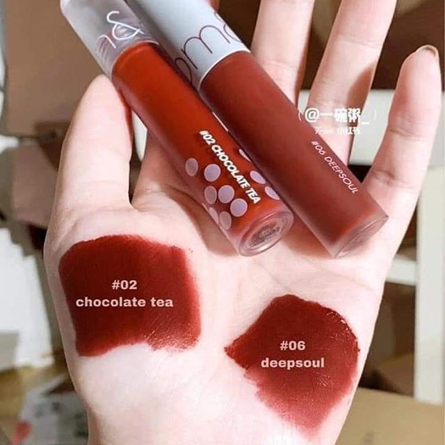 Son romand milk tea velvet tint, son kem lì hàn quốc chính hãng Cosmetic999